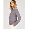 image:imageANRABESS Womens Quarter Zip Fall Lightweight SweatersNutmeg