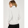 image:imageANRABESS Womens Quarter Zip Fall Lightweight SweatersWhite