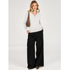 image:imageANRABESS Womens Quarter Zip Fall Lightweight SweatersWhite