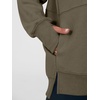 image:imageANRABESS Womens Quarter Zip Pullover Oversized Color Block SweatshirtsCoffee