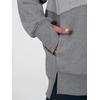 image:imageANRABESS Womens Quarter Zip Pullover Oversized Color Block SweatshirtsWhite Grey