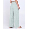 image:imageANRABESS Womens Striped Gingham Wide Leg Palazzo Pants with PocketsGreen White Stripe