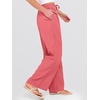 image:imageANRABESS Womens Wide Leg Casual Flowy Elastic Waist Beach Palazzo PantsCoral