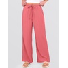 image:imageANRABESS Womens Wide Leg Casual Flowy Elastic Waist Beach Palazzo PantsCoral