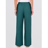 image:imageANRABESS Womens Wide Leg Casual Flowy Elastic Waist Beach Palazzo PantsLake Blue