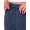image:imageANRABESS Womens Wide Leg Casual Flowy Elastic Waist Beach Palazzo PantsNavy Blue