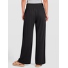 image:imageANRABESS Womens Wide Leg Palazzo Pants with PocketsBlack