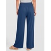 image:imageANRABESS Womens Wide Leg Palazzo Pants with PocketsBlue
