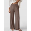 image:imageANRABESS Womens Wide Leg Palazzo Pants with PocketsLight Brown
