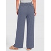 image:imageANRABESS Womens Wide Leg Palazzo Pants with PocketsStriped Navy Blue White