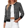 Black White Plaid