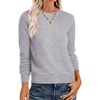 image:imageANRABESS Sweaters for Women Long Sleeve Lightweight Fall OutfitsLight Gray