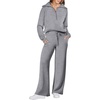 image:imageANRABESS Women 2 Piece Set Sweatsuits Lounge Fall OutfitsGrey