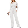 image:imageANRABESS Womens 2 Piece Lounge Sets 2026 Fall Trendy OutfitsLight Grey