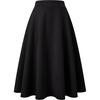 image:imageANRABESS Womens ALine Elastic High Waist Midi SkirtsBlack