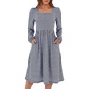 Blue White Stripe