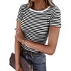 Black White Striped
