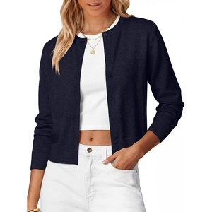 image:imageANRABESS Cardigan Sweaters for Women Button Up 2026 Fall OutfitsNavy Blue