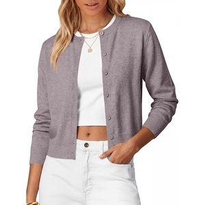 image:imageANRABESS Cardigan Sweaters for Women Button Up 2026 Fall OutfitsPink