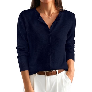 image:imageANRABESS Cardigan Sweaters for Women Lightweight Fall OutfitsNavy Blue