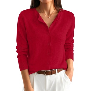 image:imageANRABESS Cardigan Sweaters for Women Lightweight Fall OutfitsRed