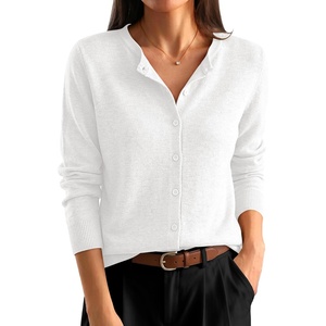 image:imageANRABESS Cardigan Sweaters for Women Lightweight Fall OutfitsWhite