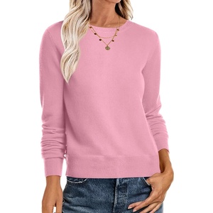 image:imageANRABESS Sweaters for Women Long Sleeve Lightweight Fall OutfitsCoral Pink