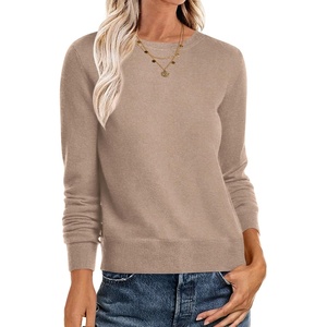 image:imageANRABESS Sweaters for Women Long Sleeve Lightweight Fall OutfitsWarm Khaki