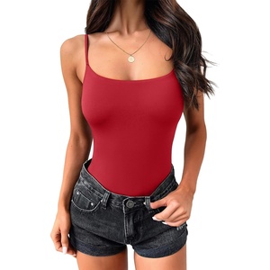 image:imageANRABESS Tank Tops for Women Summer Double Lined Sleeveless TopRed