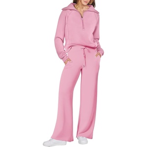 image:imageANRABESS Women 2 Piece Set Sweatsuits Lounge Fall OutfitsPink