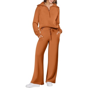 image:imageANRABESS Women 2 Piece Set Sweatsuits Lounge Fall OutfitsPumpkin