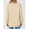 image:imageANRABESS Crewneck Sweatshirts for Women Long Sleeve ShirtsBeige
