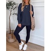 image:imageANRABESS Crewneck Sweatshirts for Women Long Sleeve ShirtsDark Blue