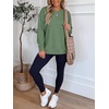 image:imageANRABESS Crewneck Sweatshirts for Women Long Sleeve ShirtsGreen