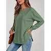 image:imageANRABESS Crewneck Sweatshirts for Women Long Sleeve ShirtsGreen