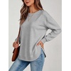 image:imageANRABESS Crewneck Sweatshirts for Women Long Sleeve ShirtsLight Grey