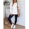 image:imageANRABESS Crewneck Sweatshirts for Women Long Sleeve ShirtsWhite