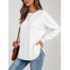 image:imageANRABESS Crewneck Sweatshirts for Women Long Sleeve ShirtsWhite