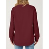 image:imageANRABESS Crewneck Sweatshirts for Women Long Sleeve ShirtsWine Red