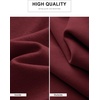 image:imageANRABESS Crewneck Sweatshirts for Women Long Sleeve ShirtsWine Red