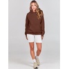 image:imageANRABESS Hoodies for Women Oversized Fleece SweatshirtsBrown