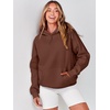 image:imageANRABESS Hoodies for Women Oversized Fleece SweatshirtsBrown