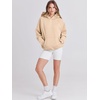 image:imageANRABESS Hoodies for Women Oversized Fleece SweatshirtsDark Apricot