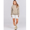image:imageANRABESS Hoodies for Women Oversized Fleece SweatshirtsDeep Khaki