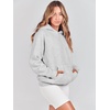 image:imageANRABESS Hoodies for Women Oversized Fleece SweatshirtsGray