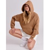 image:imageANRABESS Hoodies for Women Oversized Fleece SweatshirtsLight Brown