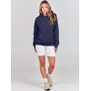 image:imageANRABESS Hoodies for Women Oversized Fleece SweatshirtsNavy Blue
