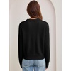 image:imageANRABESS Oversized Sweaters for Women Fall Wool Blend PulloverBlack