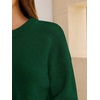 image:imageANRABESS Oversized Sweaters for Women Fall Wool Blend PulloverDark Green