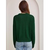 image:imageANRABESS Oversized Sweaters for Women Fall Wool Blend PulloverDark Green